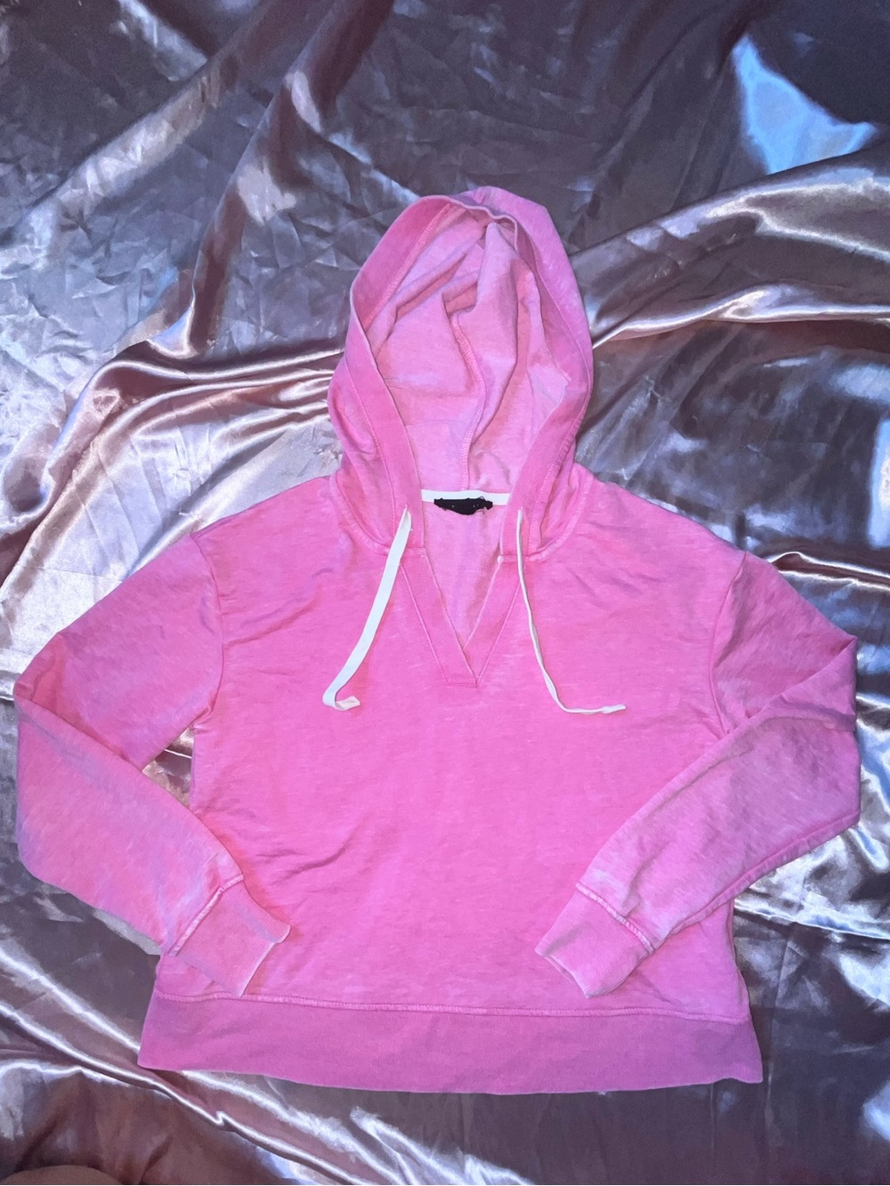 Jane and Delancey Pink Hooded Pullover Sweatshirt - Picture 1 of 7